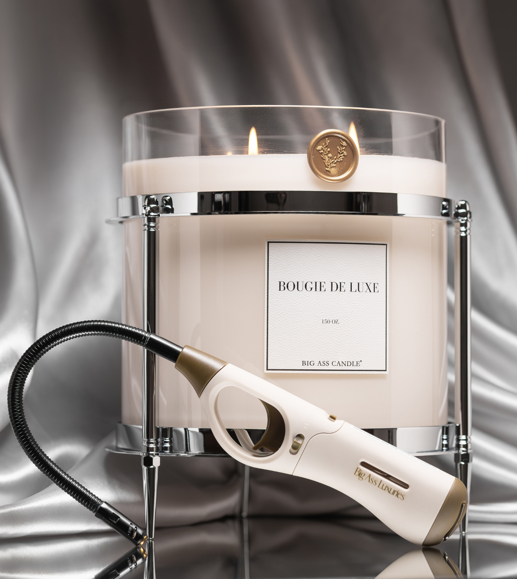 Big Ass Candle Holder - Silver - Accessories