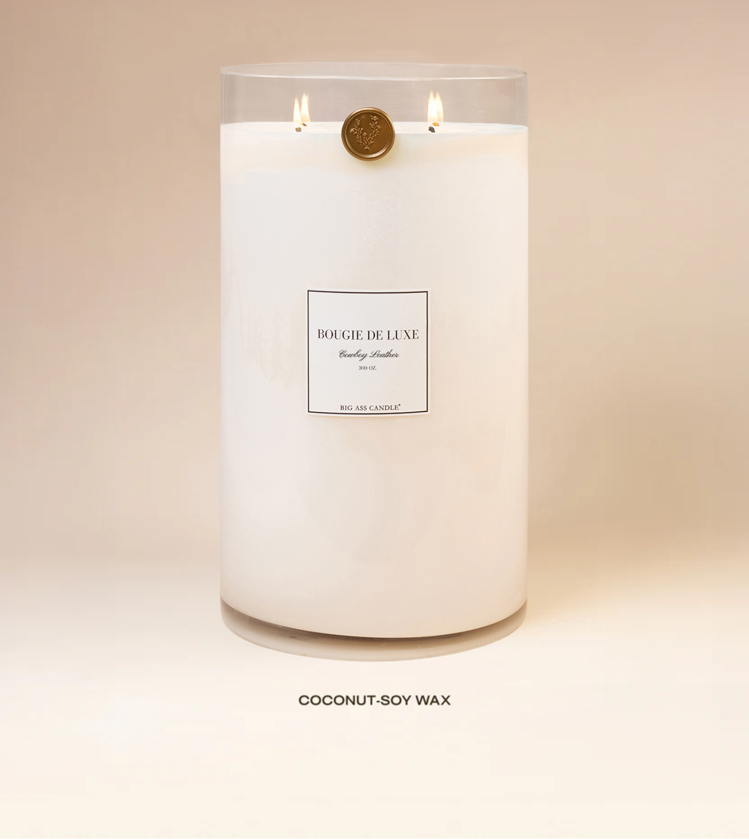 Big Ass Candle - Cowboy Leather - 300 oz