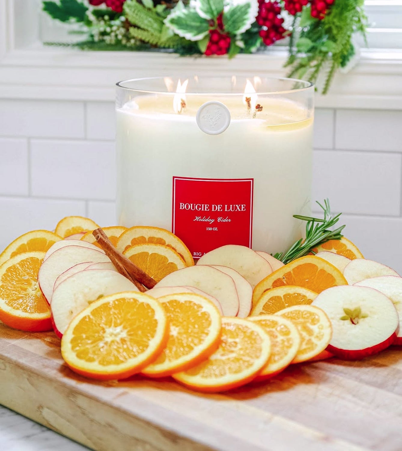 Baby Big Ass Candle - Holiday Cider - 150 oz