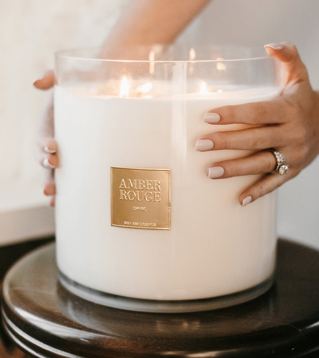 Baby Big Ass Candle - Amber Rouge - 150 oz
